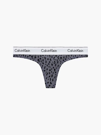 Calvin Klein Underwear HU963570 | Calvin Klein Modern Cotton Női Tanga Kék